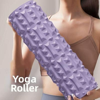 High Density Yoga Foam Roller Trigger Point Fitness Yoga Column Fitness Back Roll  Exercise