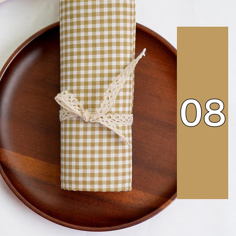 100*160cm Printed Grid Plaid Cotton Fabric For Handmade Baby Clothes Patchwork Quilting Fabric Diy Upholstery Curtain Tablecloth