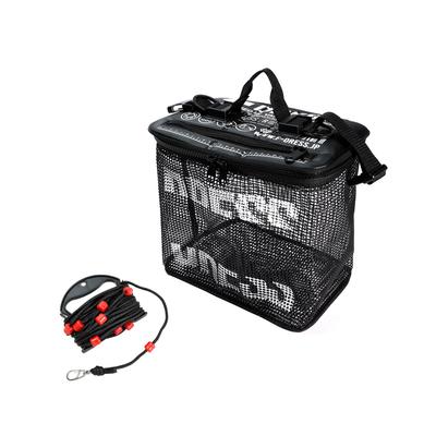 DRESS Folding Floating Skari Black S Stealth Black EVA Multifunctional Fishing Fishing Gear Fishing Case Buckan Tackle Bag BOX Stringer Utilization