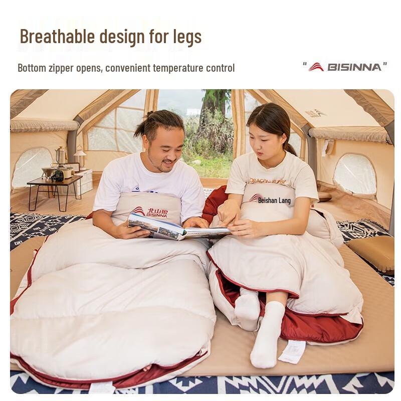 Beishanlang SL082 Portable Goose Down Camping Sleeping Bag