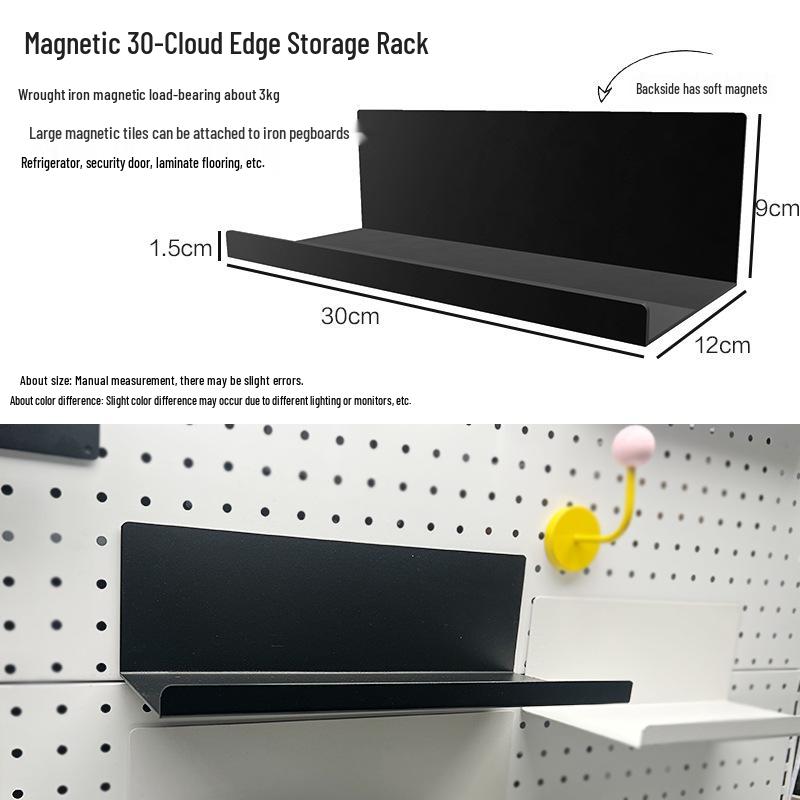 Muji-Style Magnetic Storage Rack & Accessories for Whiteboards, Doors & Refrigerators