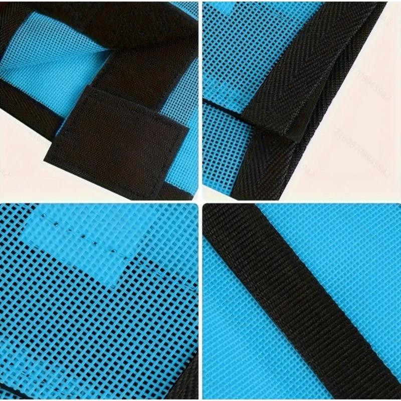 4 Pcs Professional Horse Fly Boots, Breathable Mesh Leg Wraps with Non-Slip Straps, for Pasture & Stable Protection