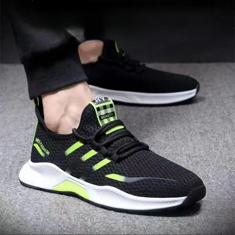 New Men's Sneakers Wholesale Foreign Trade Beijing Couple Style Breathable Fashionable Korean Version Running Coconut Shoes