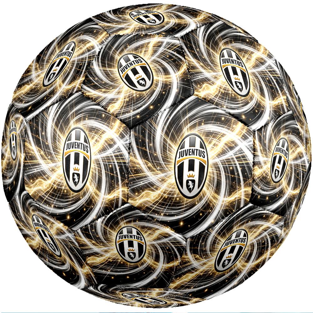 Juventus FC Theme Soccer Ball Size 5 Soccer Ball Soft Touch Professional Training Football for Outdoor Sports