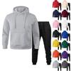 Herren Casual Sweatshirt und Jogginghosen Set für Herbst Winter Sporttraining