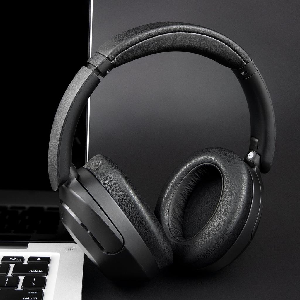 SOULWIT Ear Pads Ear Cushions for Sony WH-XB910N Wireless Noise Cancelling Headphones - Headphone Pads XB910 Extra Bass Replacement Pads Protein Leath