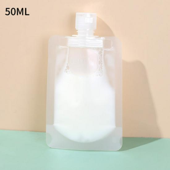 Transparent Travel Bag for Liquid Cosmetics and Toiletries