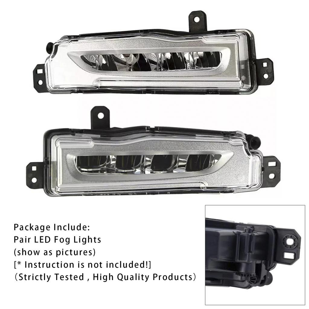 LED Front Bumper Fog Lights For BMW X5 G05 2018-2022 63177406365