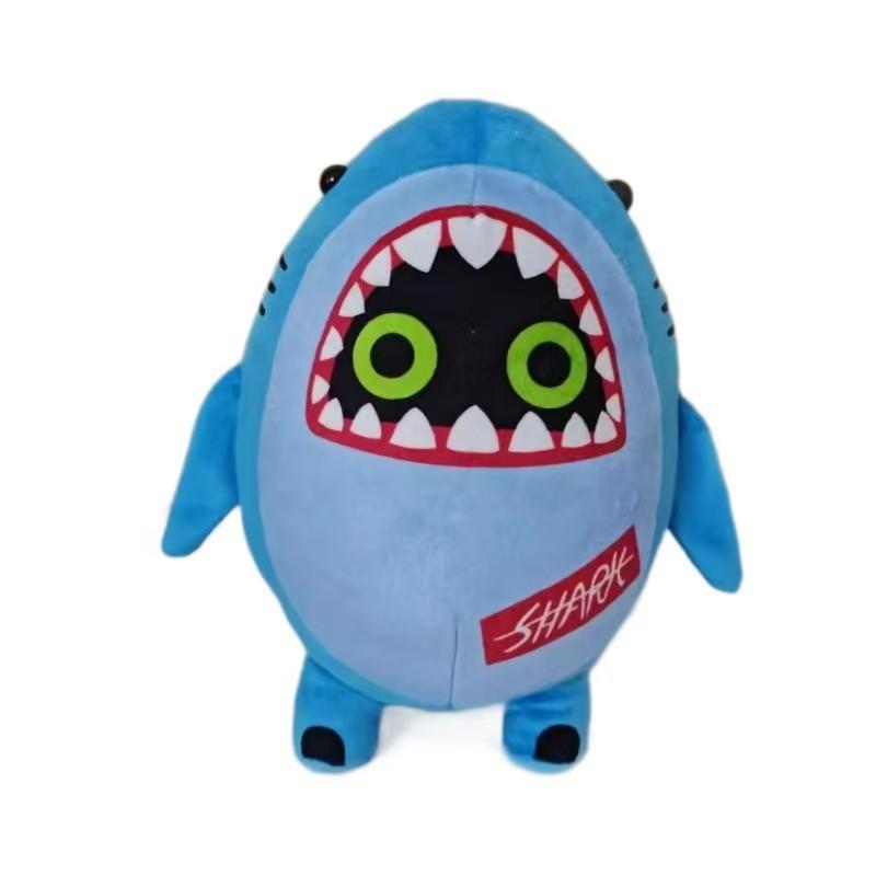 Game Zenless Zero Plush Figure Sharks Bangboo Plush Anime Plush Toy Soft Stuffed Plushies Gift for Games Fans and Kids
