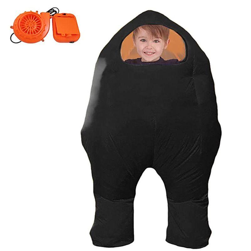 Kostium dmuchany skafander kosmiczny Among Us na cosplay i imprezy Halloween