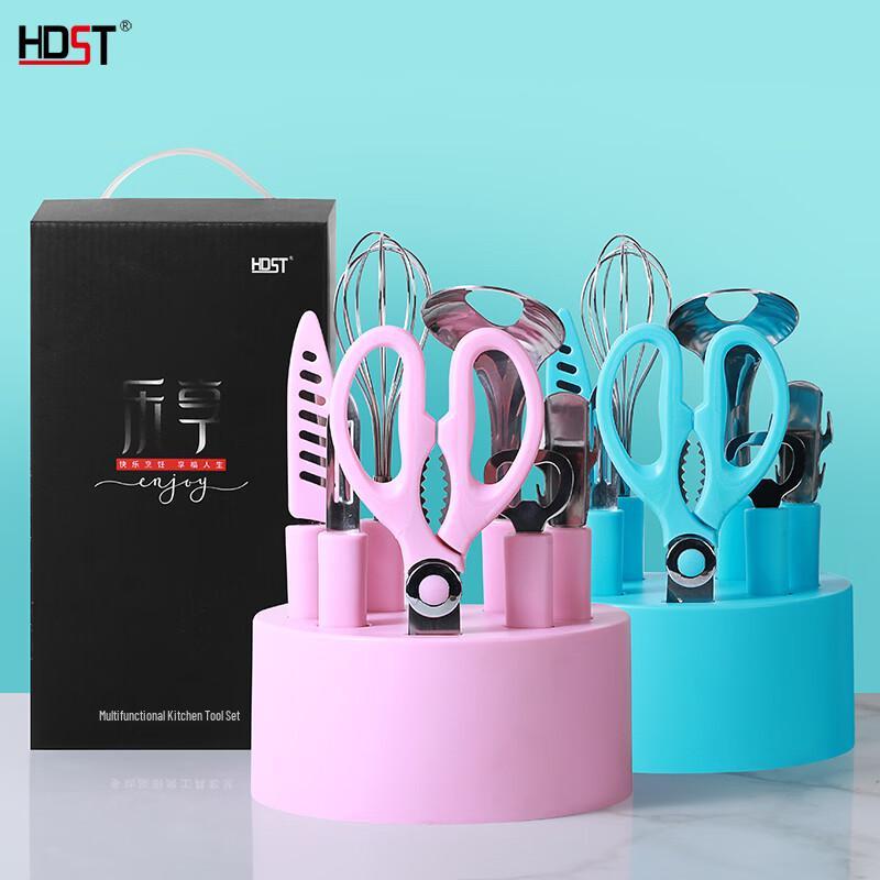 Stainless Steel 8-Piece Kitchen Whisk & Tool Set