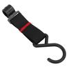 Camping Outdoor Tableware Hook Awning Tent Clothes Hanging Hook for Picnic Hiking Black