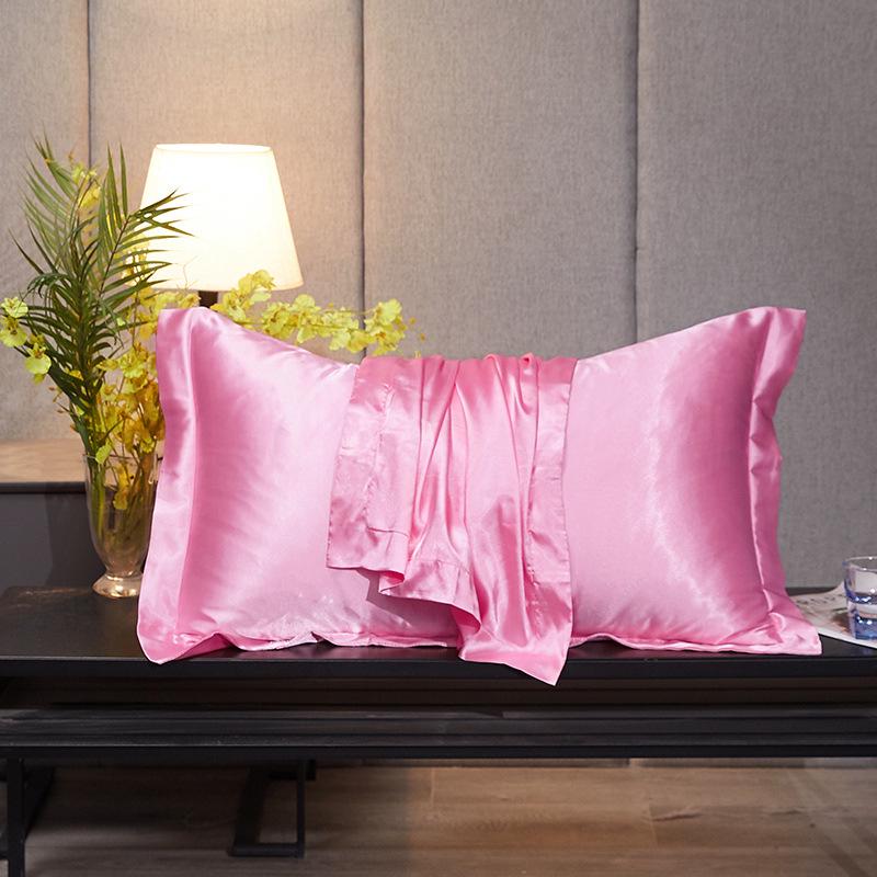 Silky Ice Satin Pillowcase - Imitation Silk