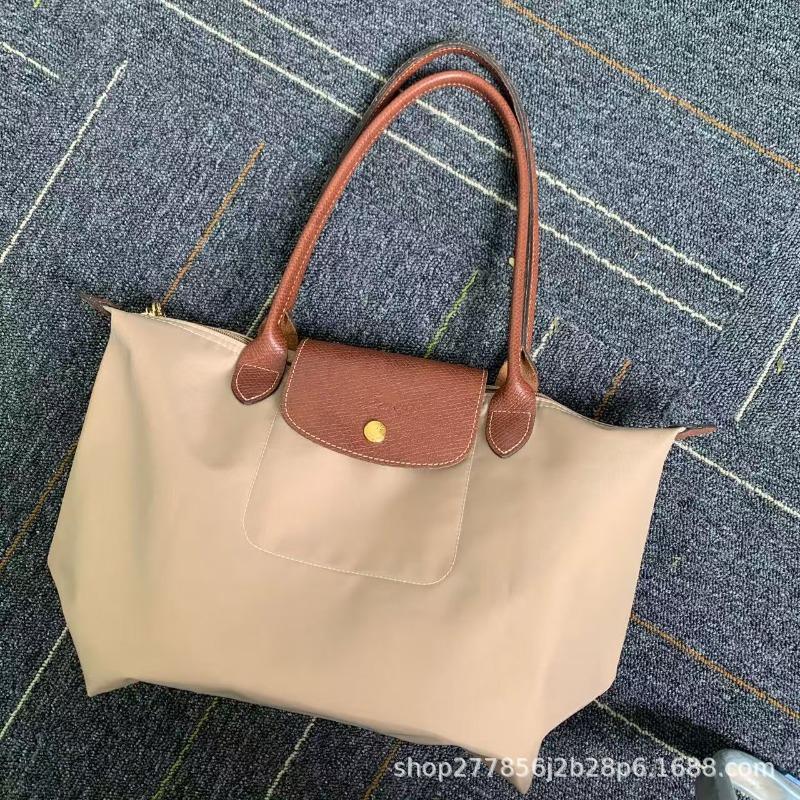 Longxiang Tasche Zhou Stickerei Tragetasche Handtasche Knödeltasche Patchwork Pendeln Große Kapazität