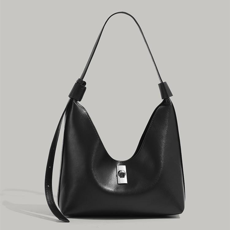 

Niche design Spice girl underarm bag women 2025 new sweet new crescent bag fashionable versatile handbag tide чёрный