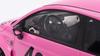 TOP SPEED Scale Abarth 595 X Abarth Works Pink Finished Model TS0607 1/18 LB-WORKS