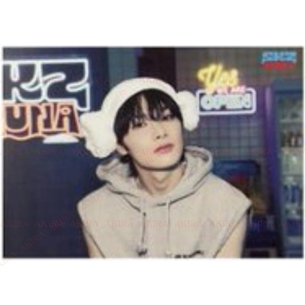 Stray Kids JYP JAPONYA POPUP MAĞAZASI 2025 SKZ SAUNA FOTOĞRAF KARTI ANAHTARLIK ROZET