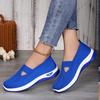 Women's Plus Size Fly-Knit Slip-On Casual Shoes - Breathable and Comfortable