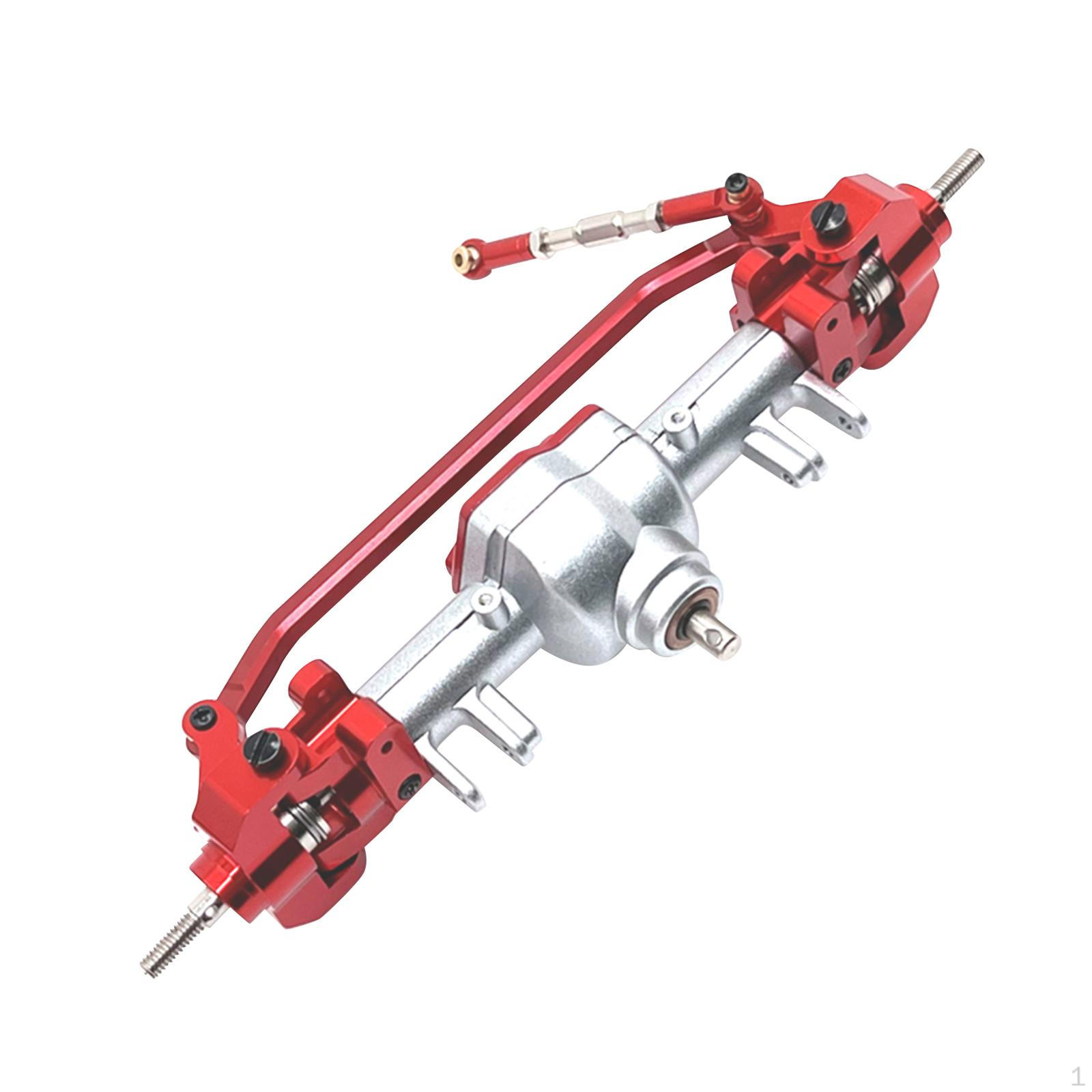 

Металева передня вісь для радіокерованих машин масштабу 1/12 Argent and Red