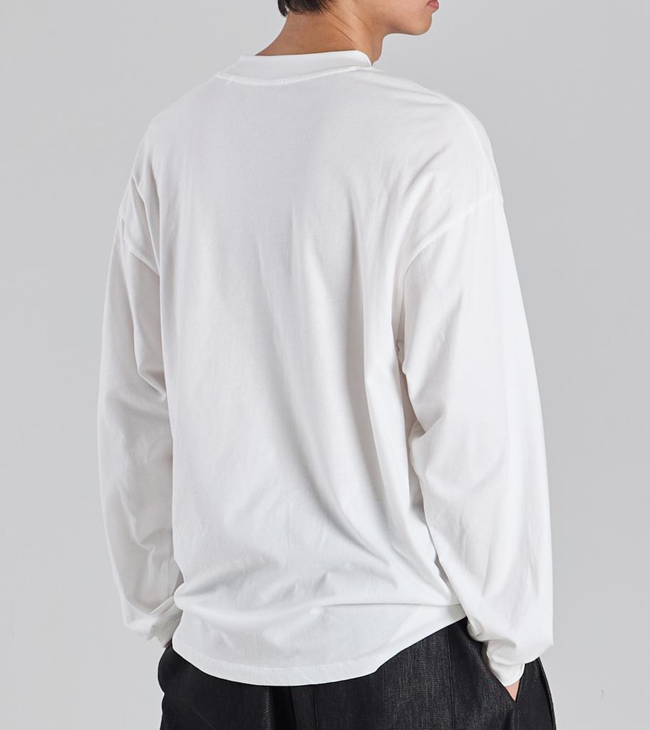 Beoteunseoul Supima 100 Long Sleeve T-Shirt (White)