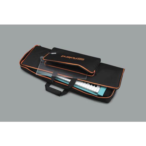 Roland CB-V61 Keyboard Bag for 61 Keys, Durable Carrying Bag with Customizable Interior, Backpack Straps, Large Capacity Pocket, Includes Three Keycha