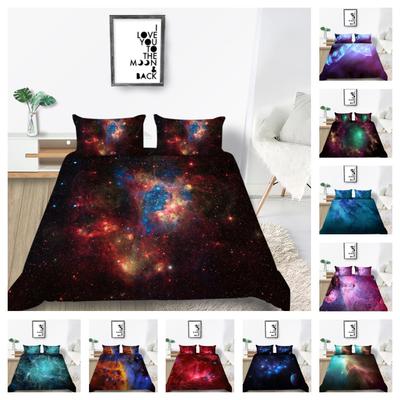Sternenhimmel-Bettbezug, Starlit Home-Bettbezug-Set, Polyester-Bettbezug, Queen-Size-Bettwäsche, Kinder- und Erwachsene-Bettbezug-Set