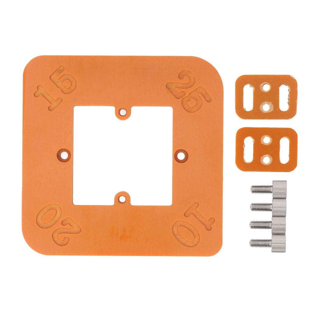 Round Corner Radius Template R10 R15 R20 R25 Woodworking Universal Router Jig Wooden Board Arc