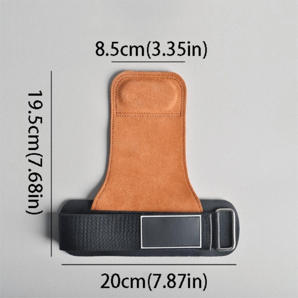 Double Leather Gym Gloves Cowhide Workout Gloves Protection Deadlift Belt  Gym Training