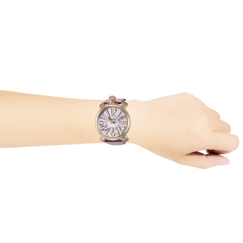 GaGa Milano Outlet Watch (No Original Box) MANUALE 48MM Pink Dial Manual Winding Water Resistant 5011.02S-PNK-NEW Pink