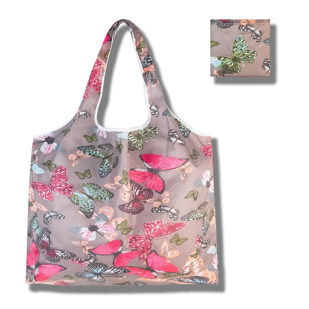 Eco-Friendly Large Capacity Foldable Tote Bag - Creative, Portable, Printed, and In Stock