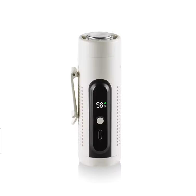 2026 New Semiconductor ICE Cooling Turbo Fan 3-in-1 Portable USB Handheld Neck Waist Fan LED Display 3000mAh Brushless Mini Fan