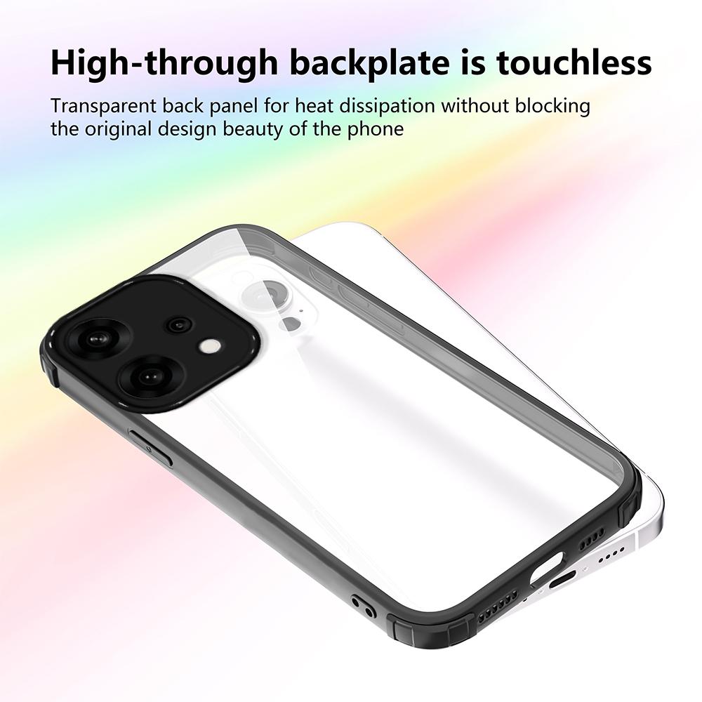 Luxury Shockproof Transparent Phone Case For OPPO Reno 14 13 12 11 10 Reno14 Reno13 F Pro 13F 14F 12F Clear Soft Bumper Cover
