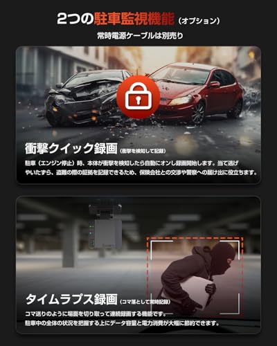 AKEEYO Dashcam, Compact, USB Powered, Lightweight, Front Camera, Full HD 1080P, WDR, F2.0 Lens, 120° Wide Angle, Automatic Continuous Recording, G-Sen