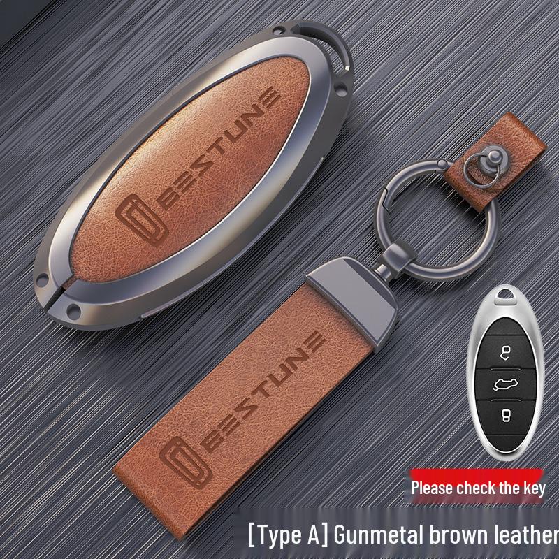Bestune T77/T77Pro Key Case for 2021 B70, T55, T33, T99 - Metal Shell with Buckle