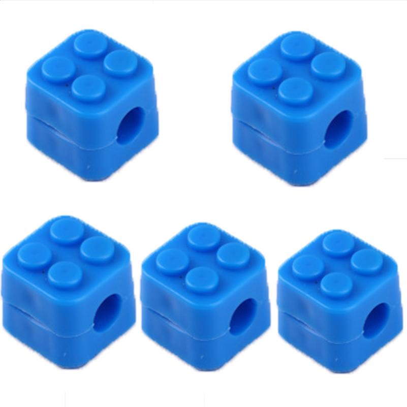 5PCS Building Block Cable Organizer Self-adhesive Cables Clips for Charging Cable Earphone Magnetic Cable Holder Wire Keeper