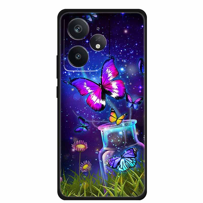 For Realme Neo 7 5G Phone Case Black Silicone Soft Back Cover For Realme Neo7 x Neo 7x Neo7x Neo 7 SE Neo7 SE Case Coque Funda