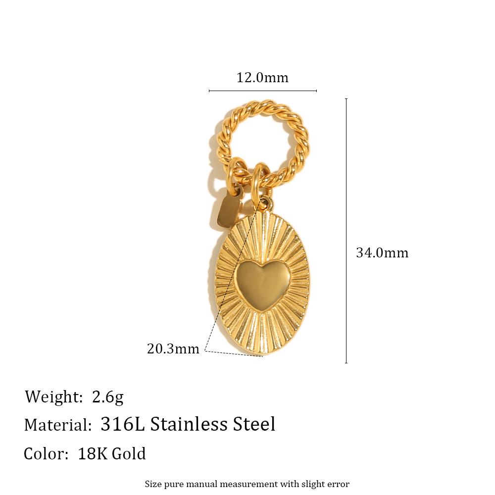 MamacitaSlay 316L Stainless Steel Sun Butterfly Cross Charms Necklace Bracelet DIY Waterproof Jewelry Women's Pendant Gift