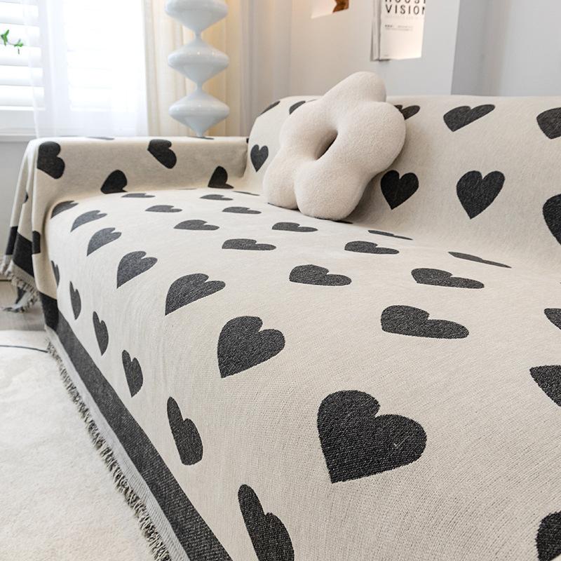 Anti-Scratching Sofa Cover Cloth Love Chenille Sofa Towel Four Seasons Universal Sofa Cover Cover All-Inclusive Universal Sofa Cover