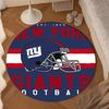 New York Giants Helmet Round mat, Anti-slip Circle Carpet Chair rug For livingroom,Bedroom, doormat home decor Gift Christmas Gifts