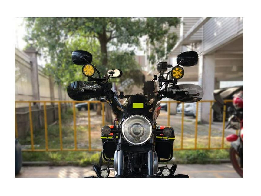 Chránič ruky s deflektorom vetra pre Harley Touring FLHT 1996-2013