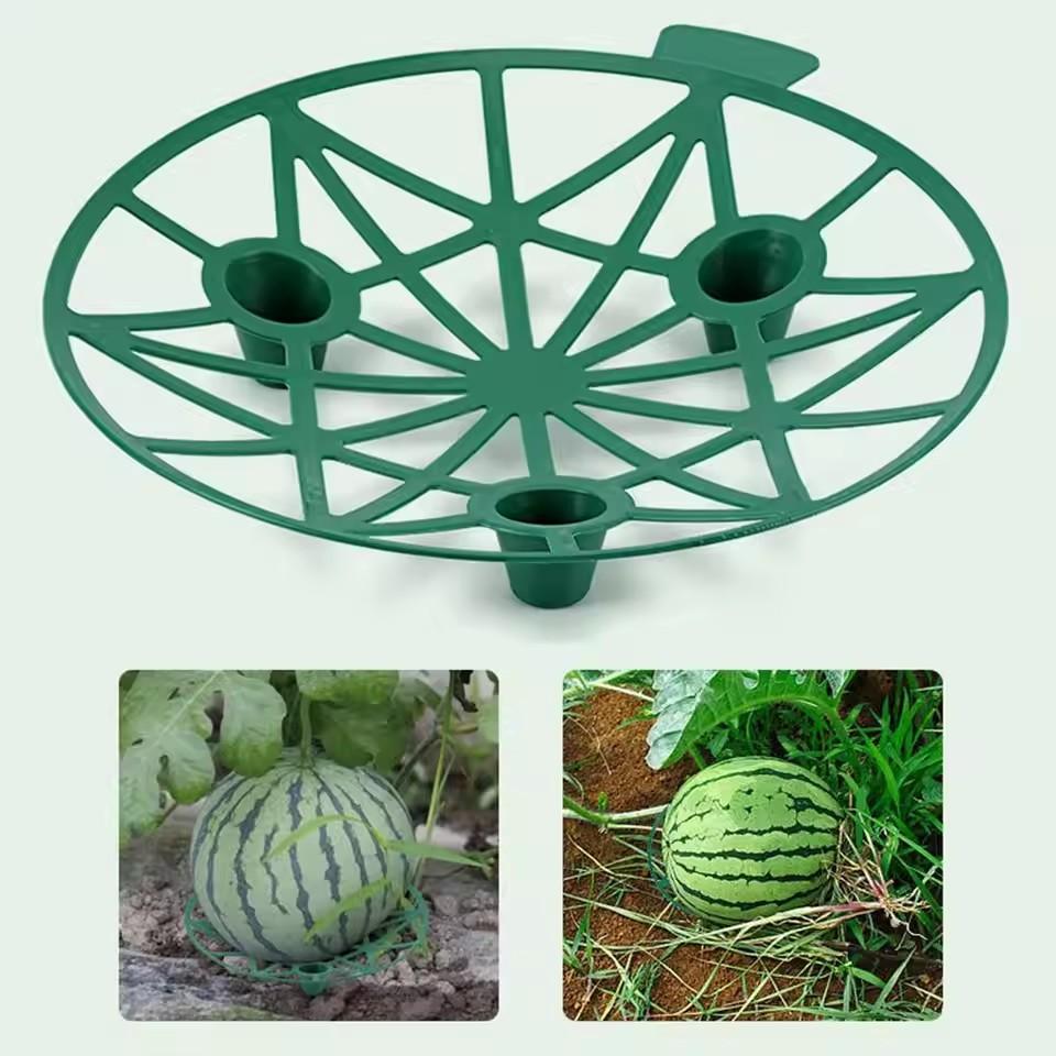 1-5Pcs Watermelon Stand Fruit Stand Support Basket Frame Vegetables Plant Tray Rack Melon Squash Pumpkin Protective Tools