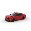 Eight Grid Car Sports Car M Ford Mustang Small Particle Building Block Compatible With Children'S Diy Toy Assembly Car Model