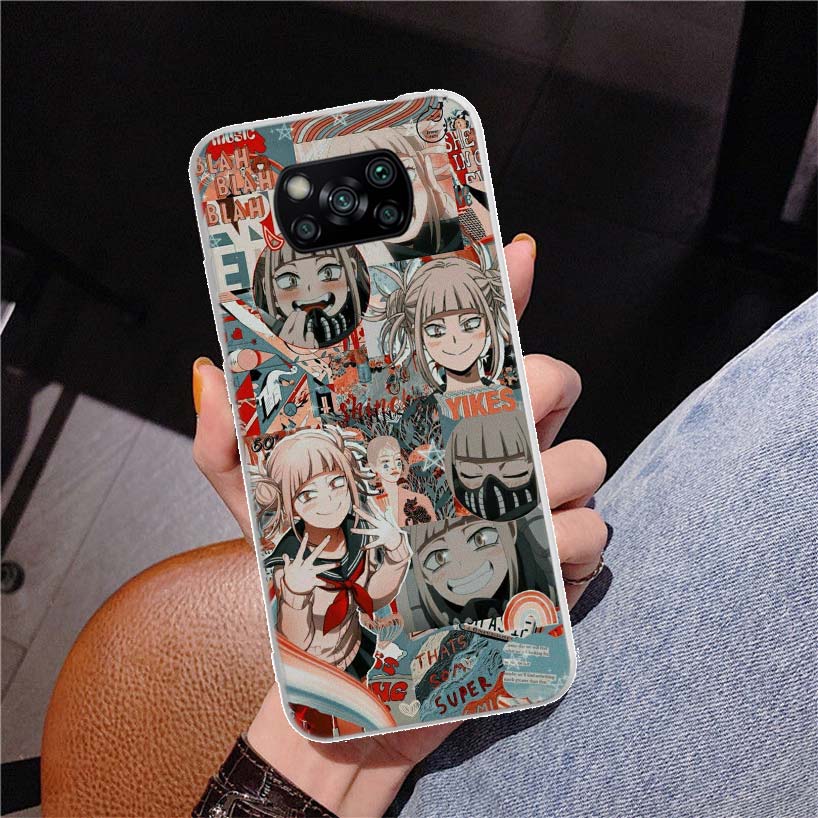 

Аниме Химико Тога Waifu чехол для телефона для Xiaomi Poco X3 GT X4 NFC M4 Pro M3 M2 F3 F2 F1 Mi Note 10 A3 A2 Lite A1 CC9E Fundas Xiaomi Poco X3