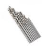 20pcs High Speed Steel Twist Drill Bits 0.8-3mm Size Range Straight Shank Precision Drill Bits Set Different Sizes