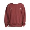 Nike Felpa girocollo oversize con logo del marchio Confortevole Felpa alla moda Uomo felpa Marrone Bianco HQ2962-231