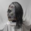 Horror Latex Zombie Maske Mit Weißen Haaren Für Halloween Kostüm Und Spukhaus Dekoration
