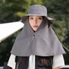 Wide Brim Mountaineering Cap Breathable Women Sun Cap Fashion Hiking Bucket Hat  Outdoor