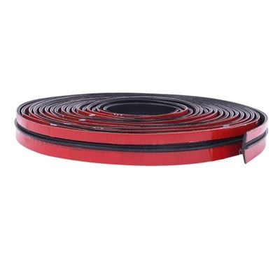 Automotive T Profile Rubber Sealing Strips 6M Noise Reduction Dustproof Waterproof Elastic Car Door Seal Weatherproof