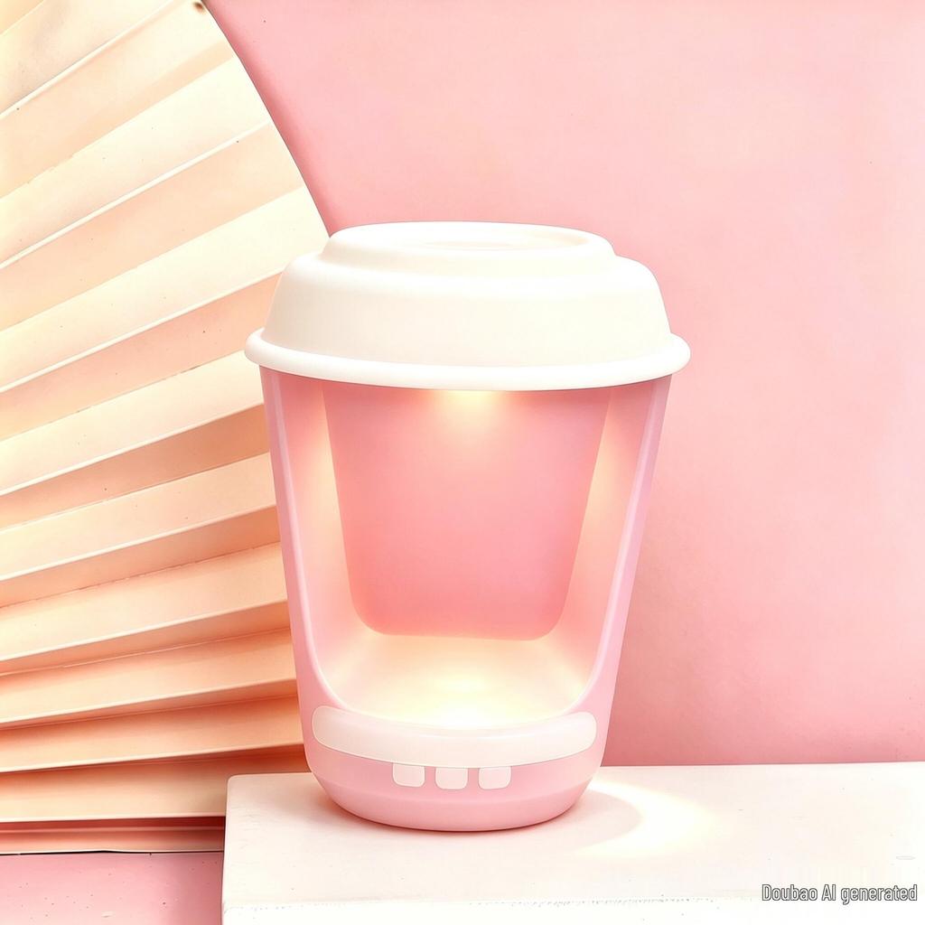 Dreamy Ice Cream Cone Night Light DIY Kit – Children's Handmade Cartoon Ornament Toy