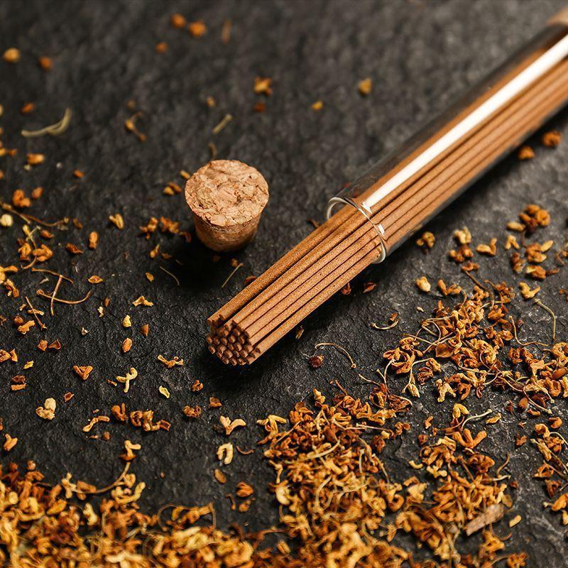 Zhang Zhong Xiang Sandalwood & Agarwood Osmanthus Natural Incense Sticks for Home & Worship